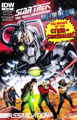 Cover A by J.K. Woodward.