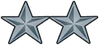 US navy rear admiral rank pin icon image.