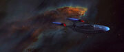 Enterprise-E patrolling