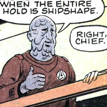 Arcturian cargo bay chief.