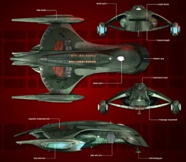 Romulan shuttle ortho