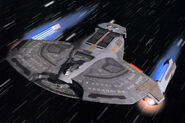 Saber class starship