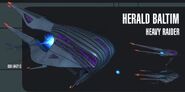 Herald Baltim-class heavy raider.