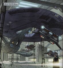 USS Vengeance under construct