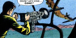 Machine-gun-turret