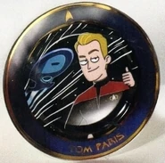 Tom Paris plate.
