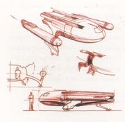 Jefferies shuttlecraft sketches