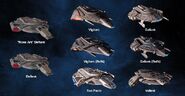 Legendary pilot warship classes.