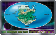 Map layout of Ekos.