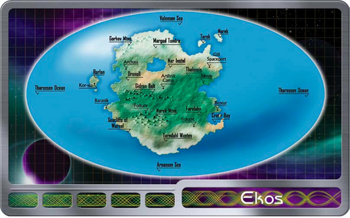Ekos planet map