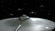 USS Enterprise-D7 face off