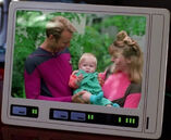 Earliest known canon appearance of the TNG seasons 1-2 uniform in "Suddenly Human" PADD image from 2353.