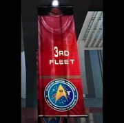 3rd fleet banner red