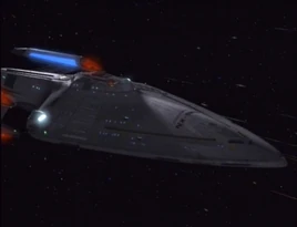USS Prometheus warp