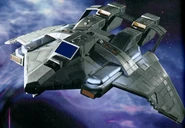 Federation attack fighter.