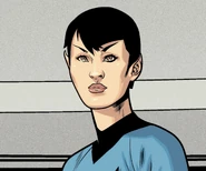 Spock in a parallel Kelvin timeline where everyone's genders are reversed.