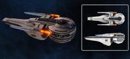 Nobel-class miracle worker research science vessel.