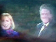 Bill and Hillary Clinton.