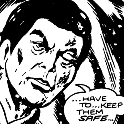 Lesions on McCoy, a symptom of the virus.