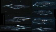 Federation cruiser collage