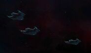 Three Swarm-class ships