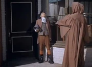 Lawgiver absorbing Hikaru Sulu into the Body of Landru.