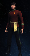 Imperial Starfleet medical uniform, 2280s