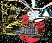 A floating haunted house near Thallus.