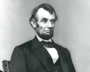Abraham Lincoln's library computer record is scanned by the Talosians.