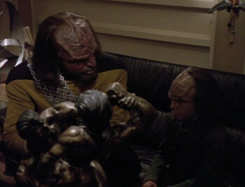 Worf and Alexander