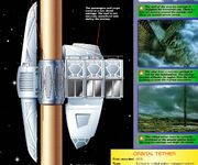 Orbital tether diagram