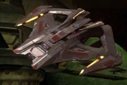 Jem'Hadar Vanguard temporal warship