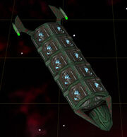 Romulan mining freighter