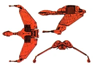 Klingon Z'gavasta-class frigate.