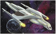 Gorn battlecruiser image (from Last Unicorn RPG).