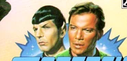 James T. Kirk and one of the Spocks.