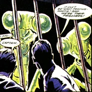 Human exhibit at the Mantis zoo.