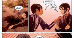 Michael confronts Spock's bullies.