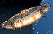 Illyrian starship 2250s aft.jpg (207 KB) Illyrian starship.