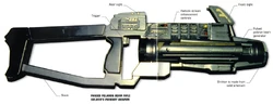 Polaron pulse rifle.