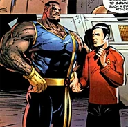 Bishop and Scotty in Engineering