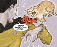 Spot attacking Lore.