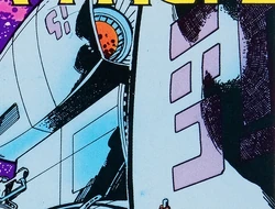 Klingon spaceship hull.