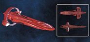 Sh'vhal-class temporal science spearhead.