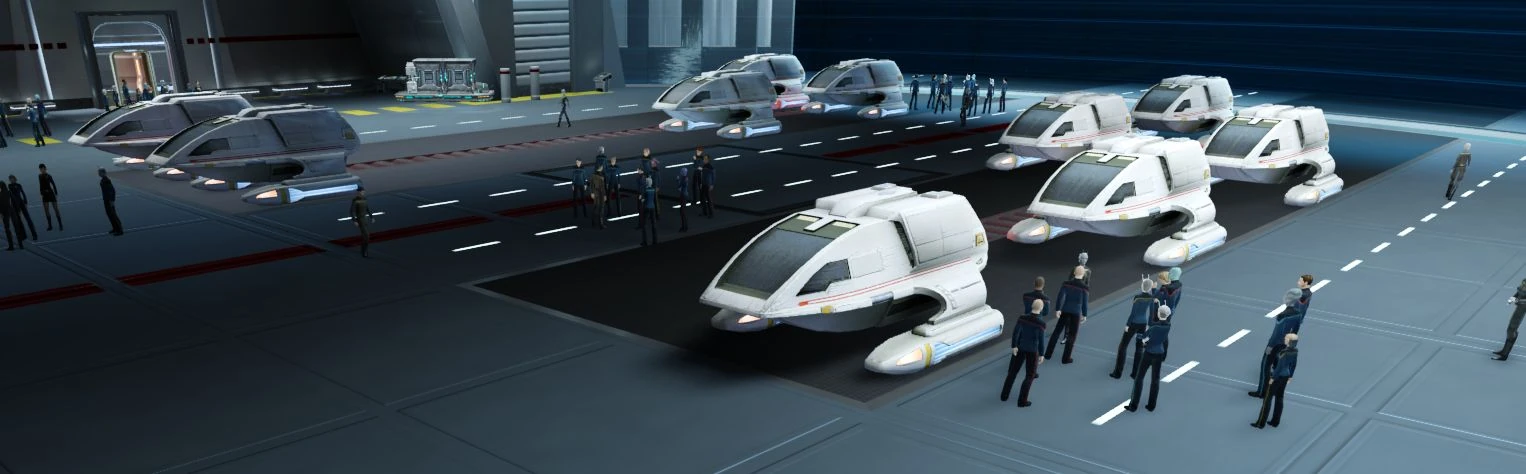 Miranda class shuttlebay