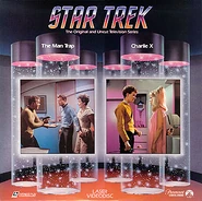 Laserdisc release with "The Man Trap".