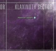 Klaxinoth sector