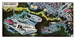 Klingon attack shuttlecraft.