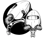 A  life support mask.