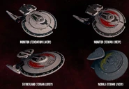 USS Monitor, ISS Monitor, ISS Sutherland, ISS Bonchune.